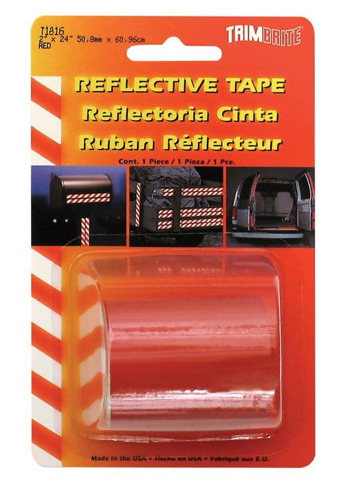 2X24 Refl Tape Red