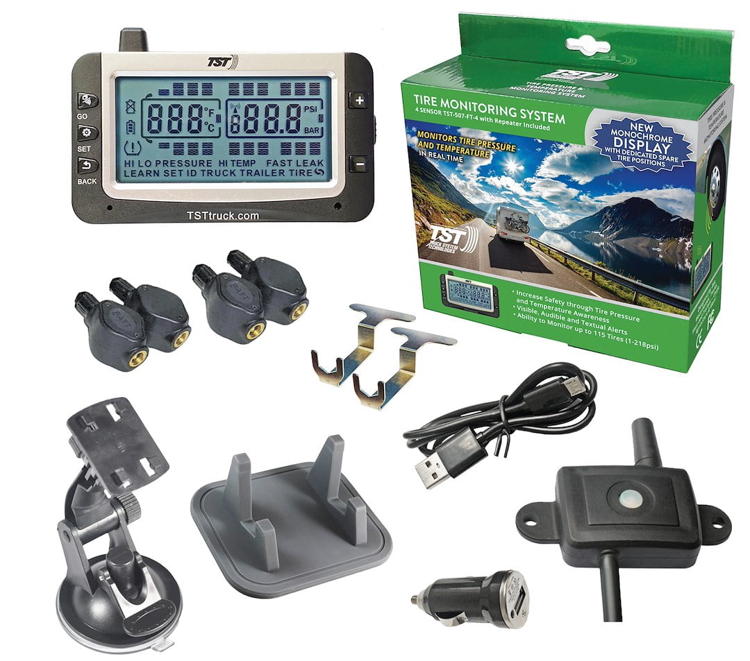 507 TPMS 4 F-T Snsr W/Rep Batt/Rep
