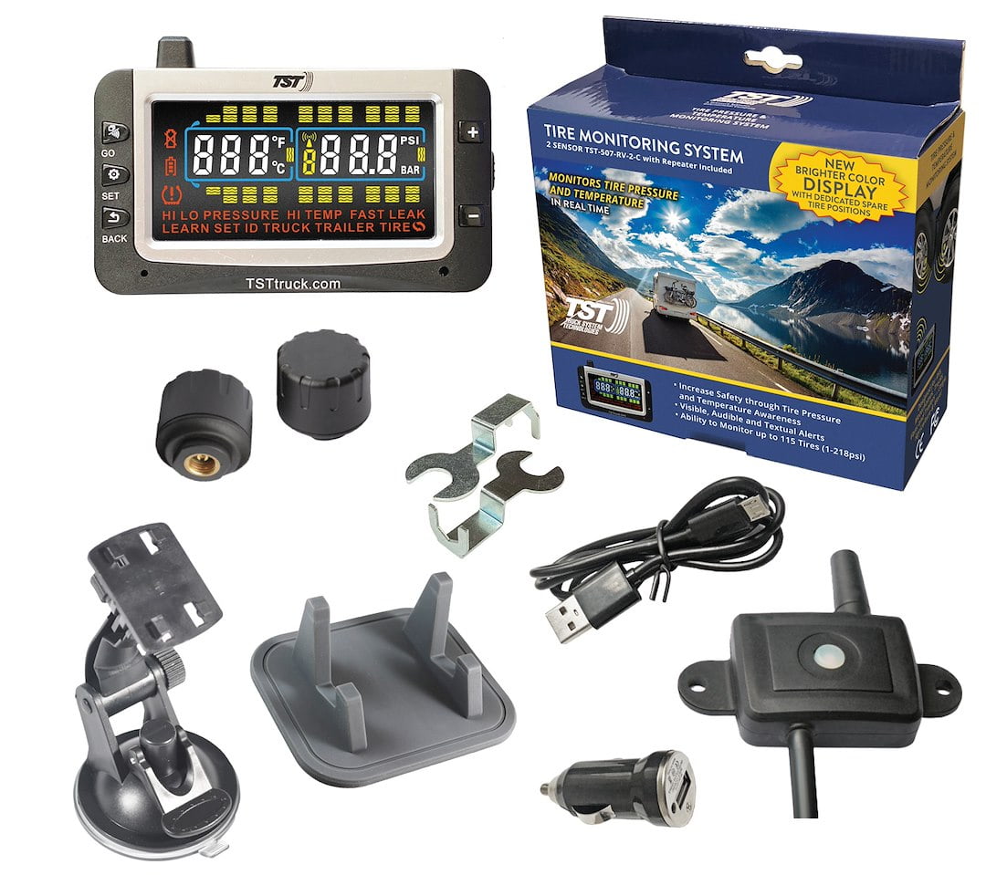 507 TPMS W/2 Cap Sensors W/Replacea