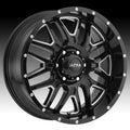 Hunter Gloss Black with Milled Acce