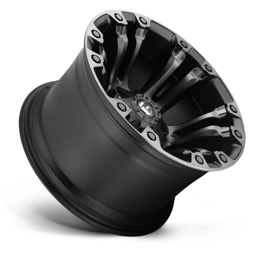 Fuel 1PC VAPOR 17X9 8X6.5 125 +1 M-BLK GT