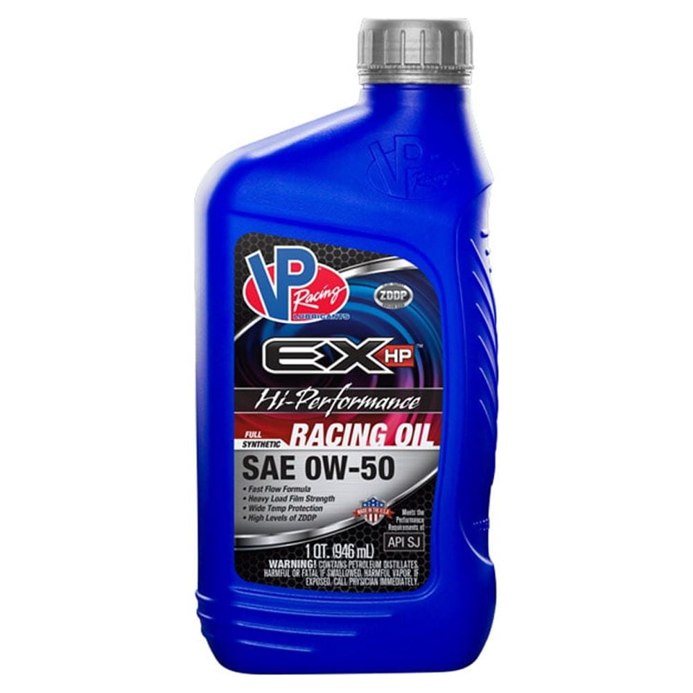 Vp Ex HP SAE 0W50 Hi Perf Race Oil