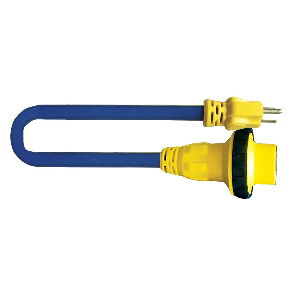 Voltec 0311.1264 2 ft. 5-15P 30A E-Zee Grip RV Locking Adapter