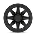 Black Rhino Hard Alloys - UTV WEBB BL UTV 14X7 4X156 +36 132 M-BLK