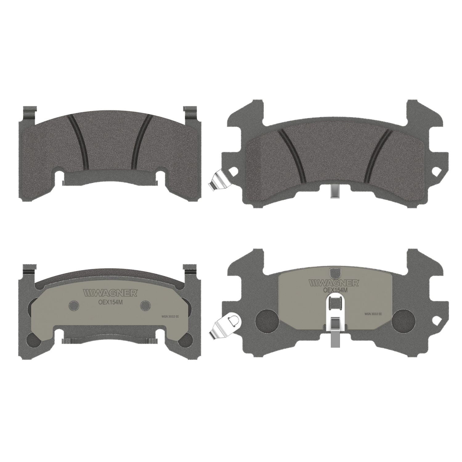 Oex Semi-Met Disc Pad Set