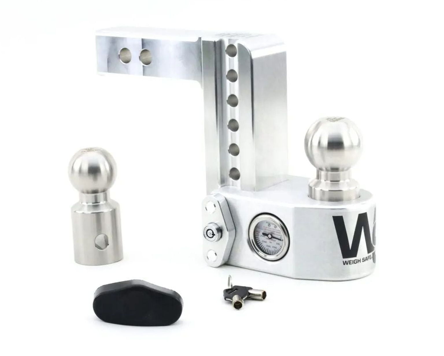 Weigh Safe 4' Drop Hitch W/ 2.5' Sh