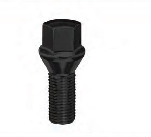 12X1.25 Conical Lug Bolt 17MM Hex 2