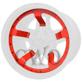 XD827 Mid Spke Insrt 17X8 Red (5PK)