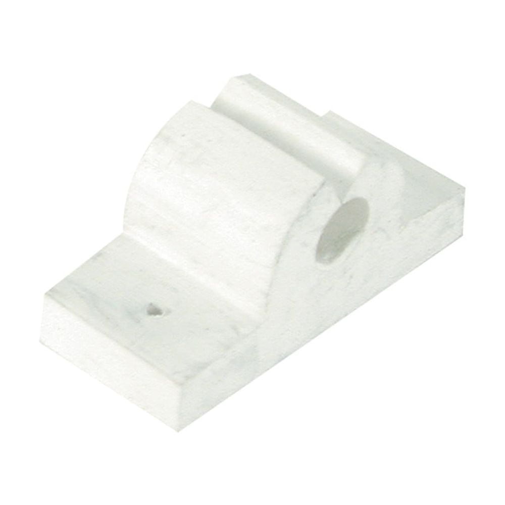 1' White Rubber Tool/Rod Holder
