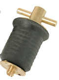 1-1/4' Brass Bailer Plug-Screw Type