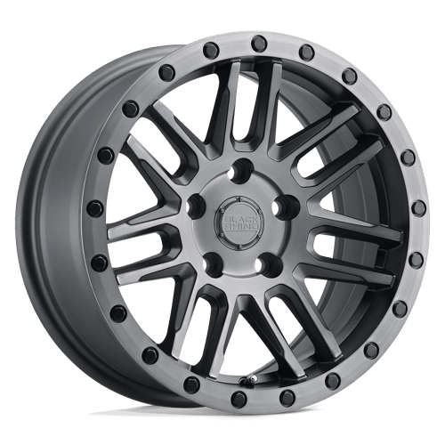 Black Rhino Hard Alloys ARCHES 15X7 5X100 56 +15 BRSH-GMTL-BLK