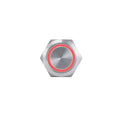 PUSH BUTTON SWITCH  RED HALO