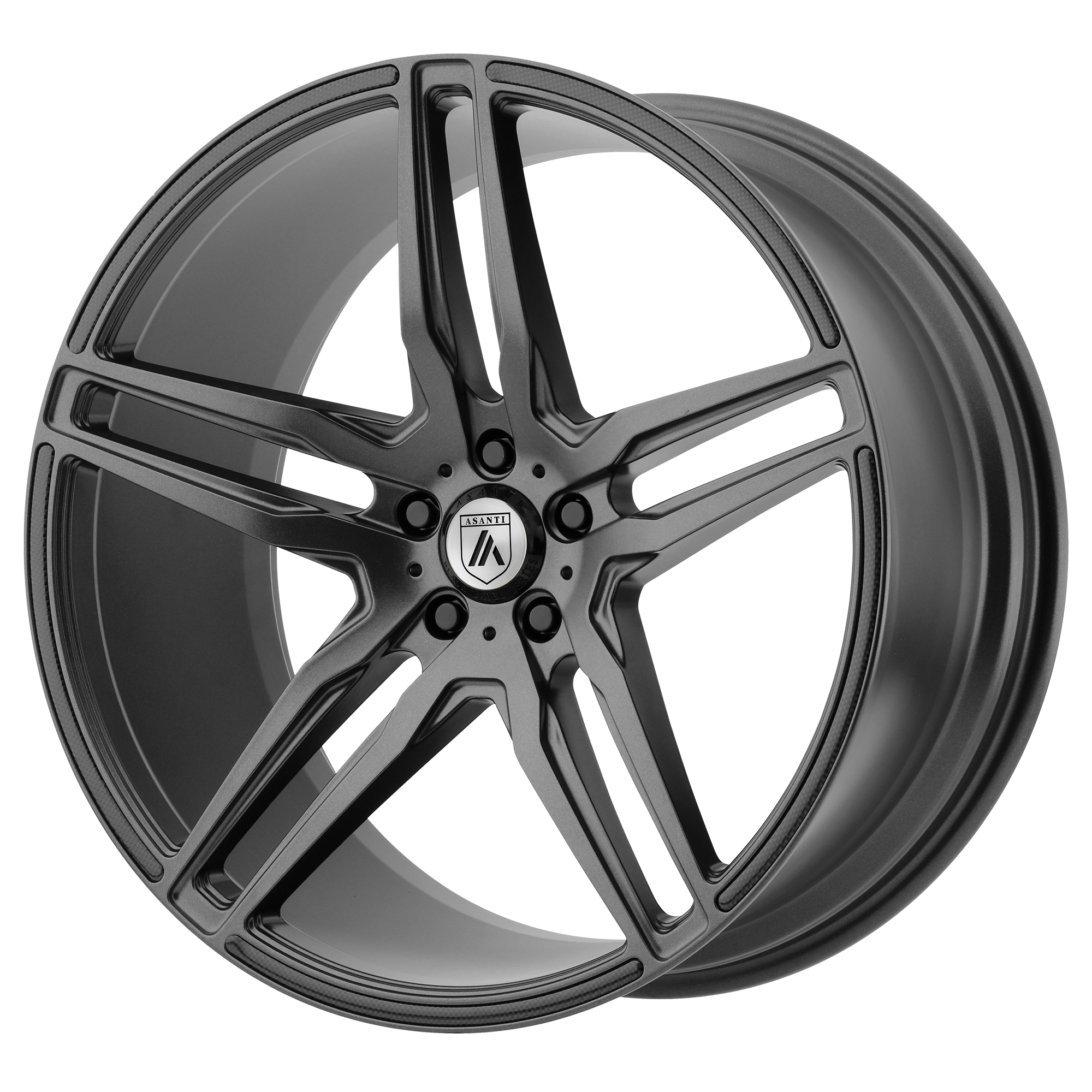 Asanti Black ABL12 20X10.5 5X120 M-GRAPHITE 38MM