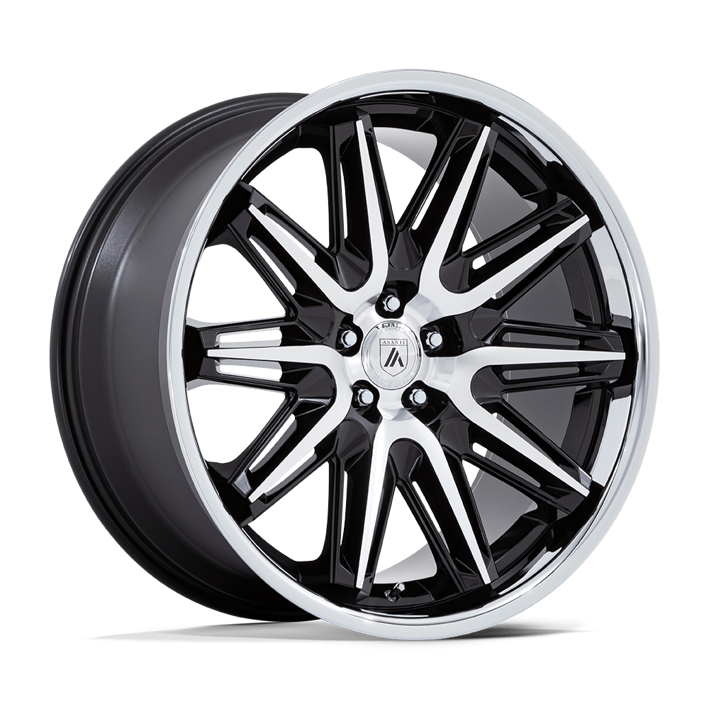Asanti Black IMPERATOR 22X9 5X120 72 +27 GBLK MACH