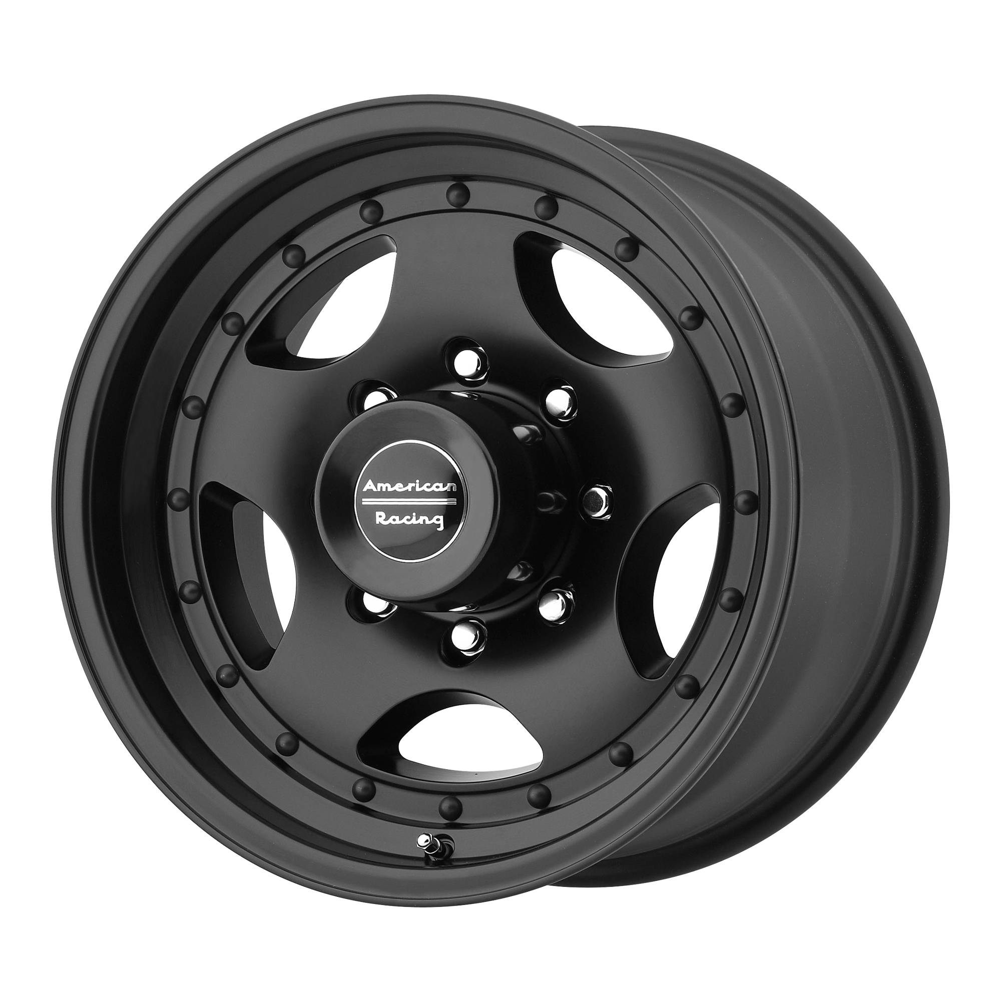 American Racing AR23 16X8 8X6.5 SATIN-BLK 00MM