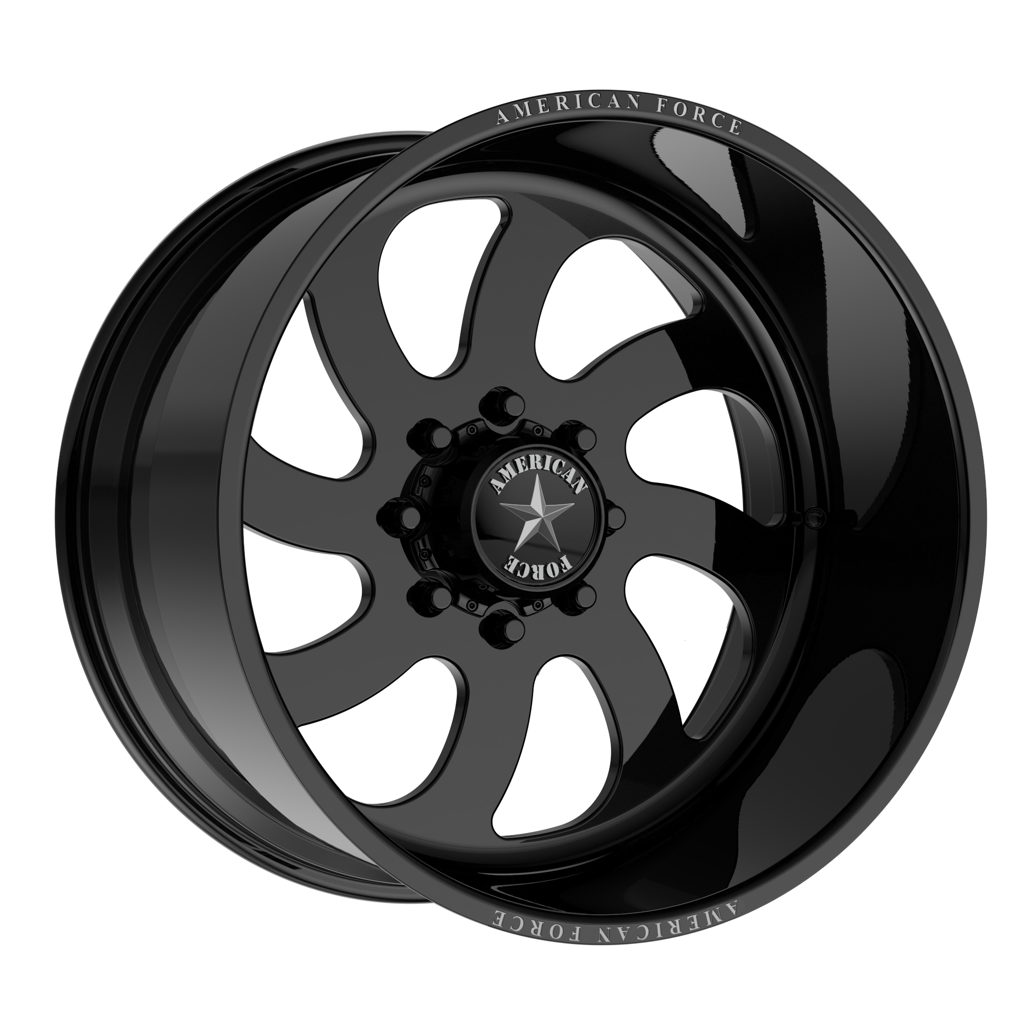 American Force BLADE 24X11 8X180 +0 BLACK R