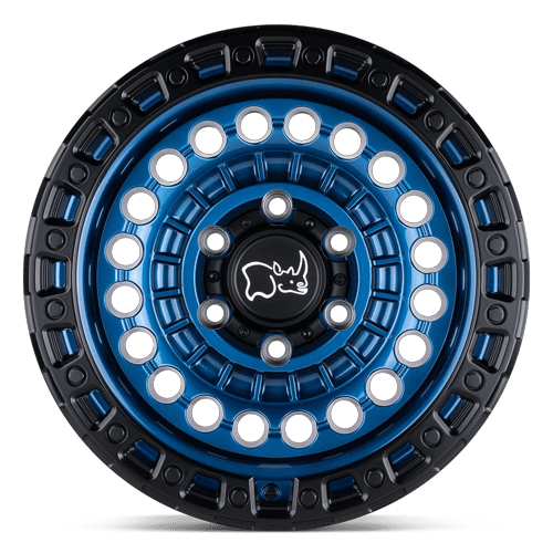 Black Rhino Hard Alloys SENTINEL 17X8.5 8X180 124 BLUE-BLK -18