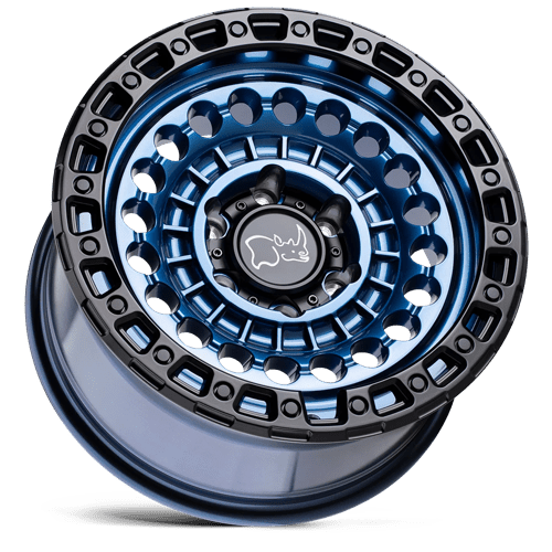 Black Rhino Hard Alloys SENTINEL 20X9.5 8X6.5 125 BLUE-BLK -18