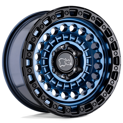 Black Rhino Hard Alloys SENTINEL 17X8.5 8X180 124 BLUE-BLK -18