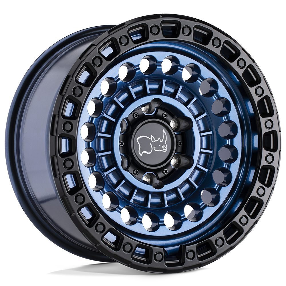 Black Rhino Hard Alloys SENTINEL 20X9.5 8X6.5 125 BLUE-BLK -18