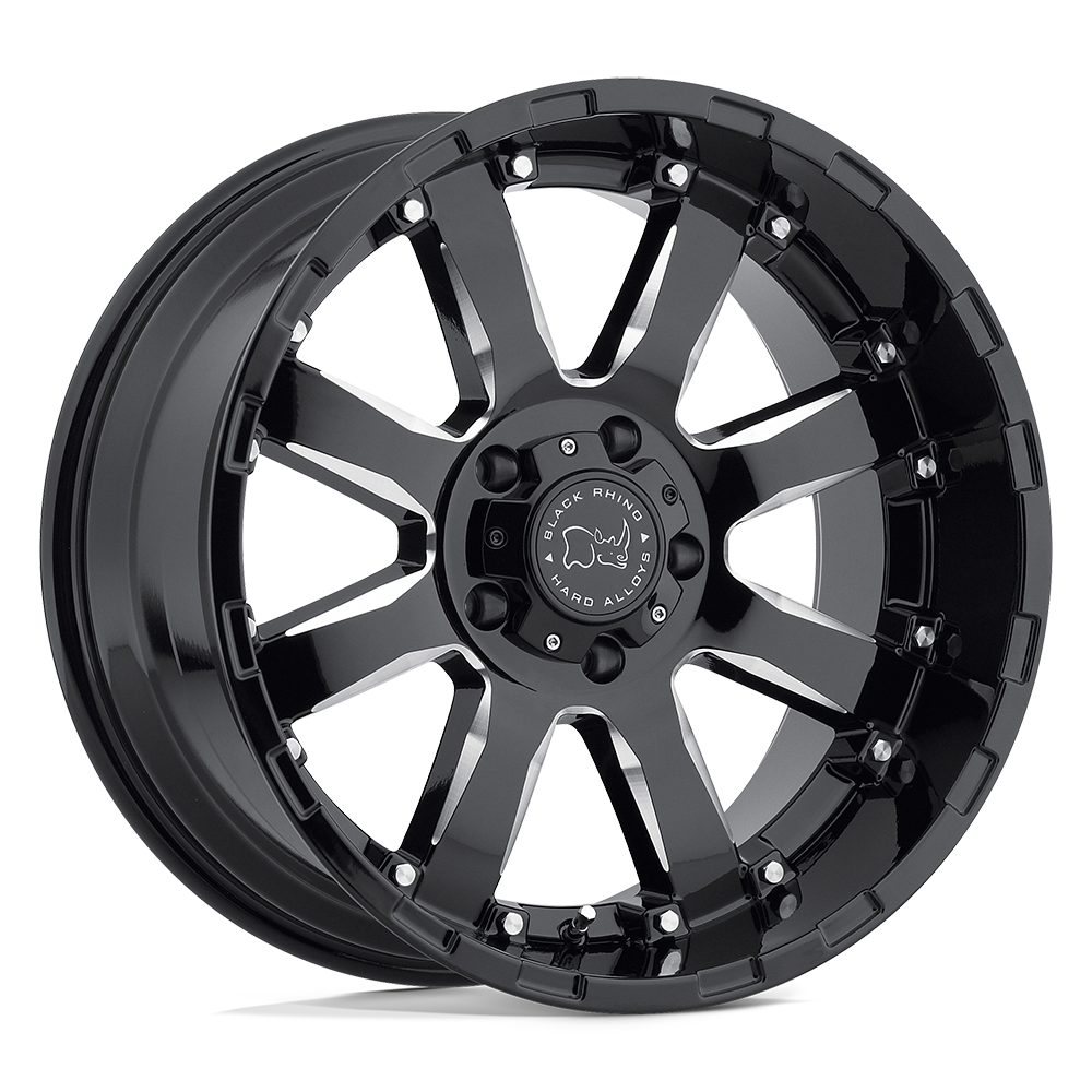Black Rhino Hard Alloys BR SIERRA 20X10 5X139 -12 78 G-BLK MLD